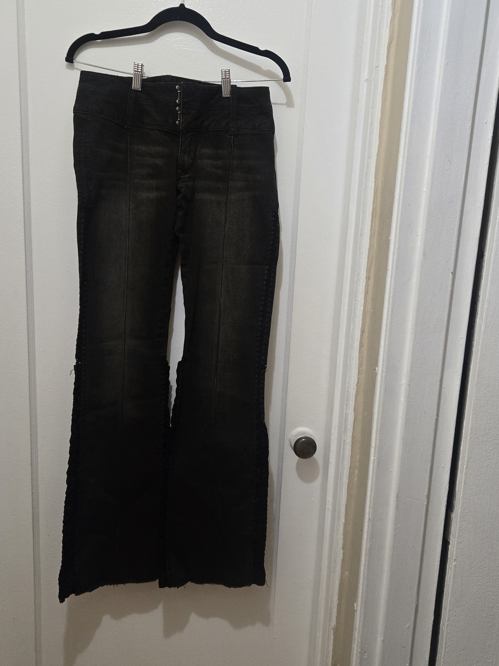 Parasuco Black High-Rise Flared Jeans